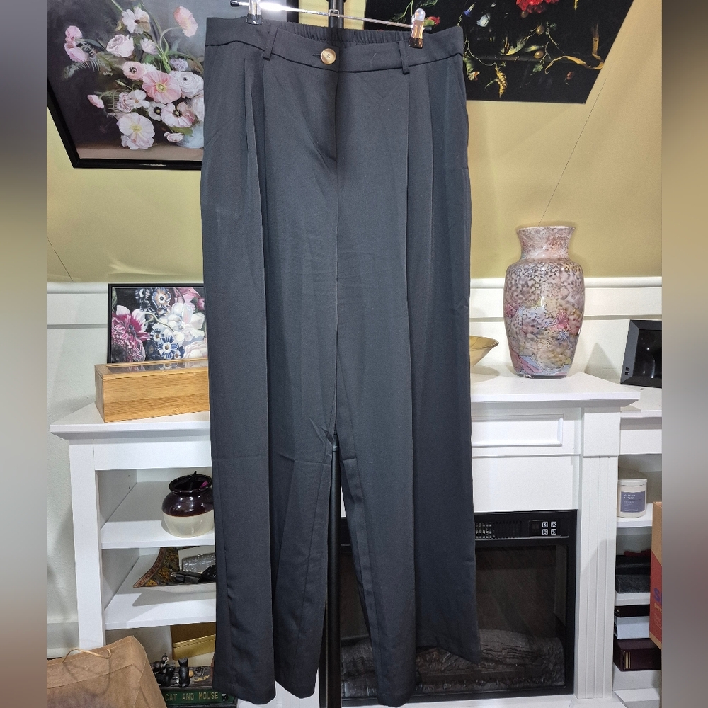 Sophisticated Charcoal Women's Trousers 1979